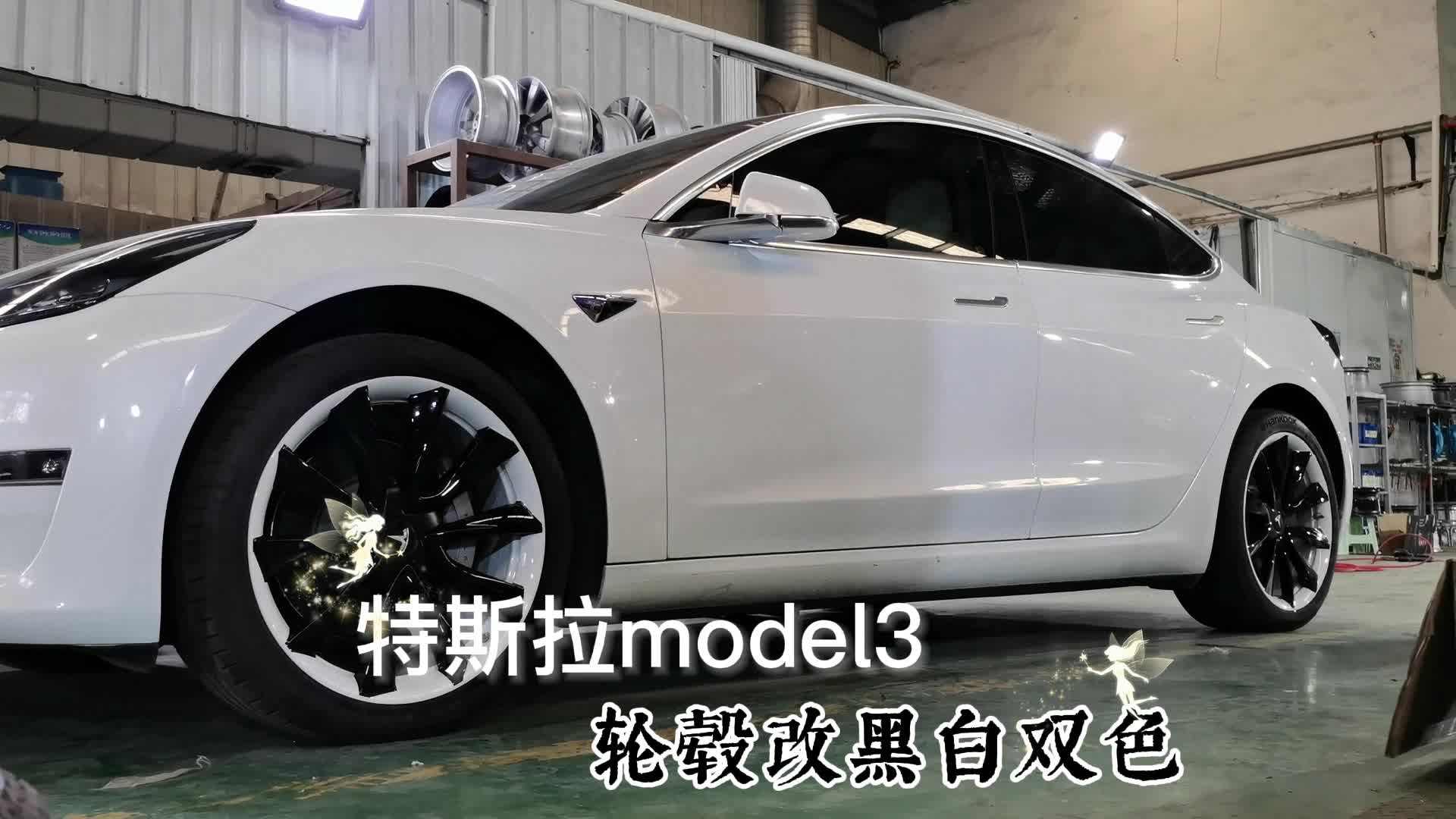 model3烤漆质感 model3黑色是什么漆