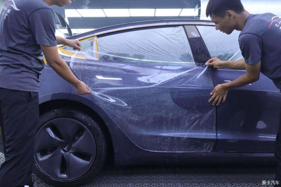 model3银车衣 特斯拉model 3车衣