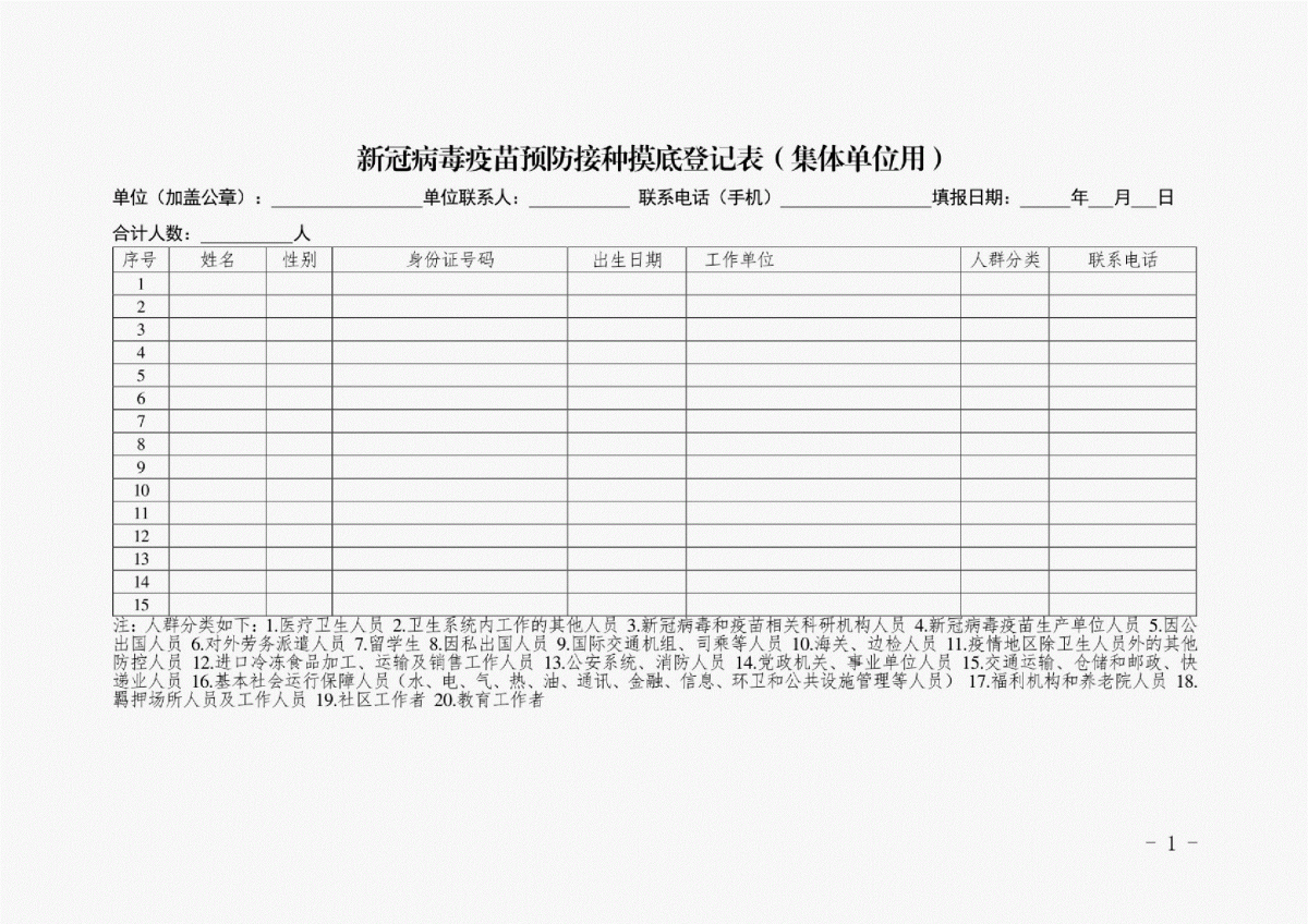 新冠病毒疫苗查询表 新冠病毒疫苗接种查询记录