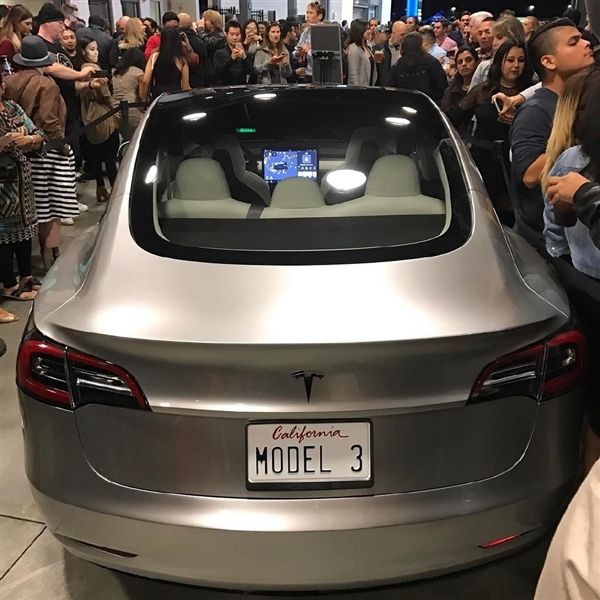 model3补贴车险 model3 保险费用