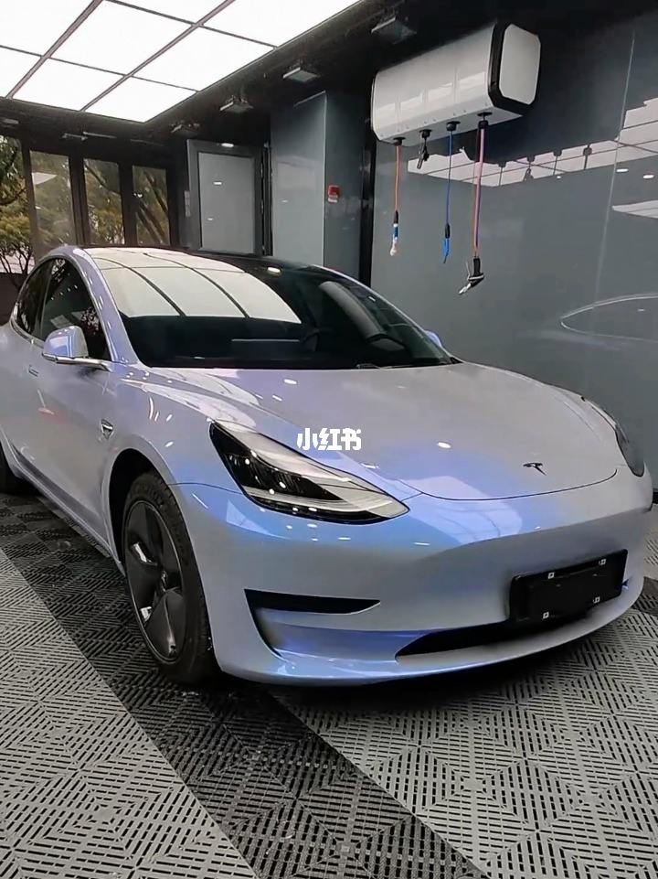 model3低调的改色 特斯拉model3定制配色