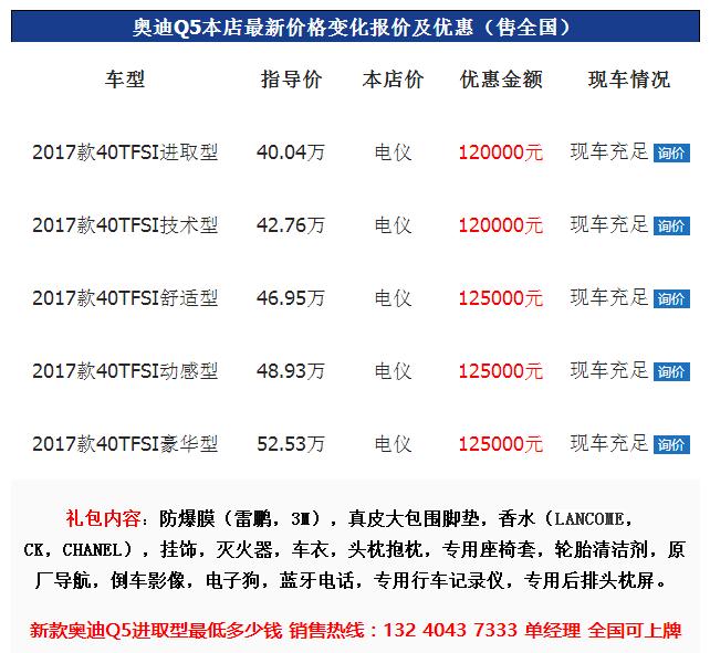 奥迪q5首保要多少时间 奥迪Q5新车首保多少公里