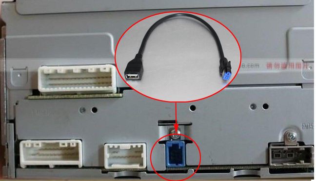 日产11年天籁插usb 