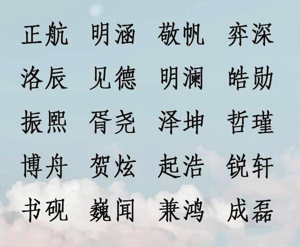 属猪的宝宝取名字大全 属猪的宝宝取名字大全集