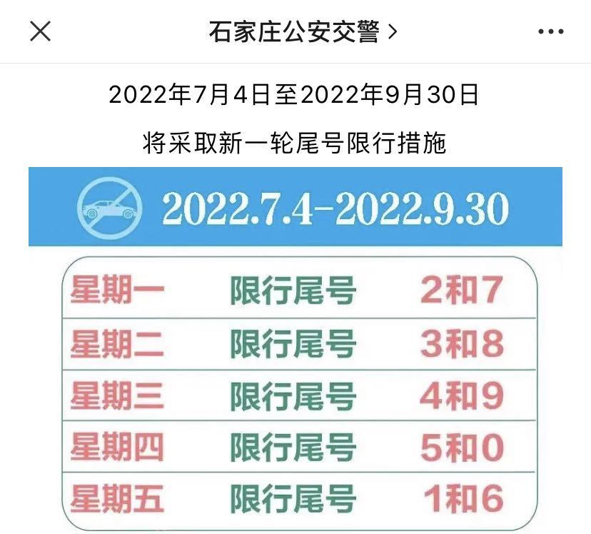 石家庄限号出行如何处罚 石家庄限号出行如何处罚2019