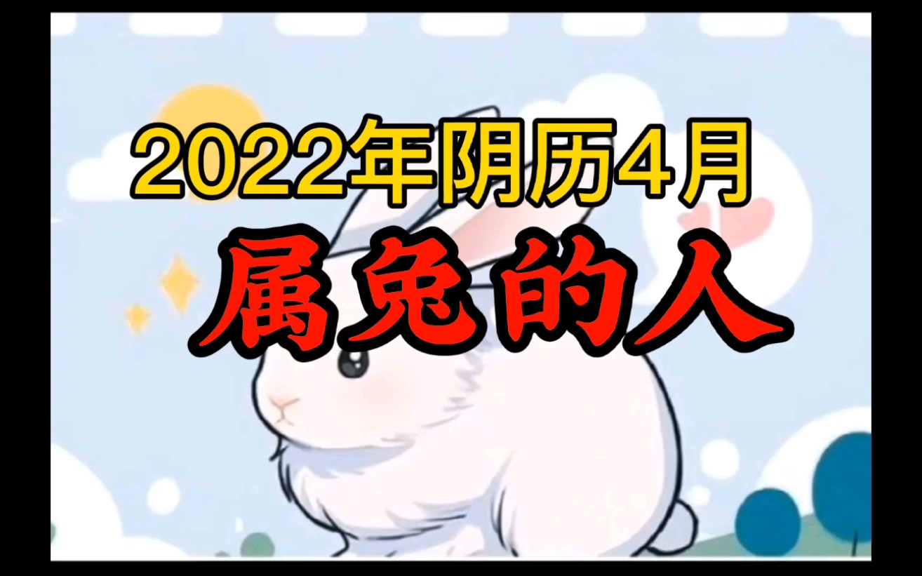 兔年运势2022年多大 兔年出生2022年运势及运程