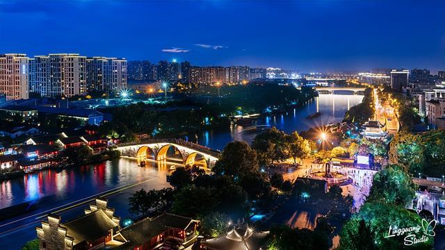 杭州夜景西溪湿地图片 杭州夜景西溪湿地图片高清