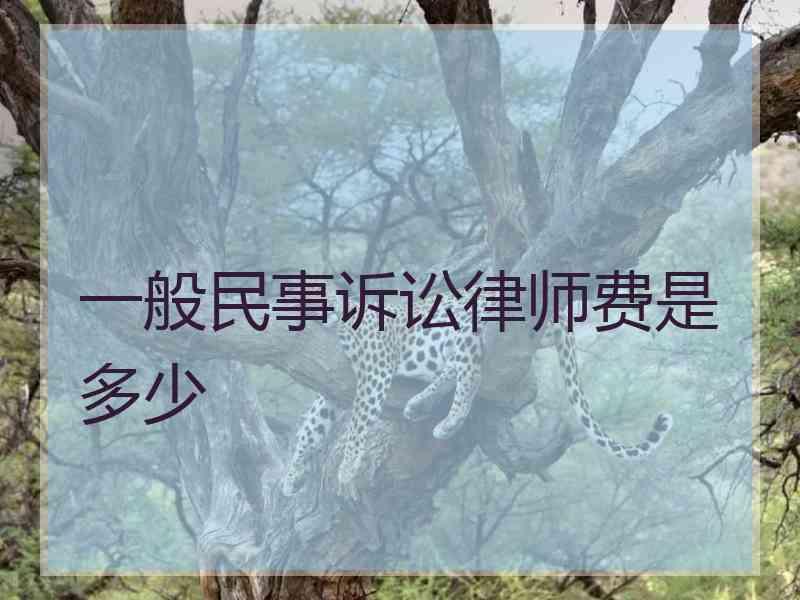 打官司一年要律师费多少钱 打官司一年要律师费多少钱呢