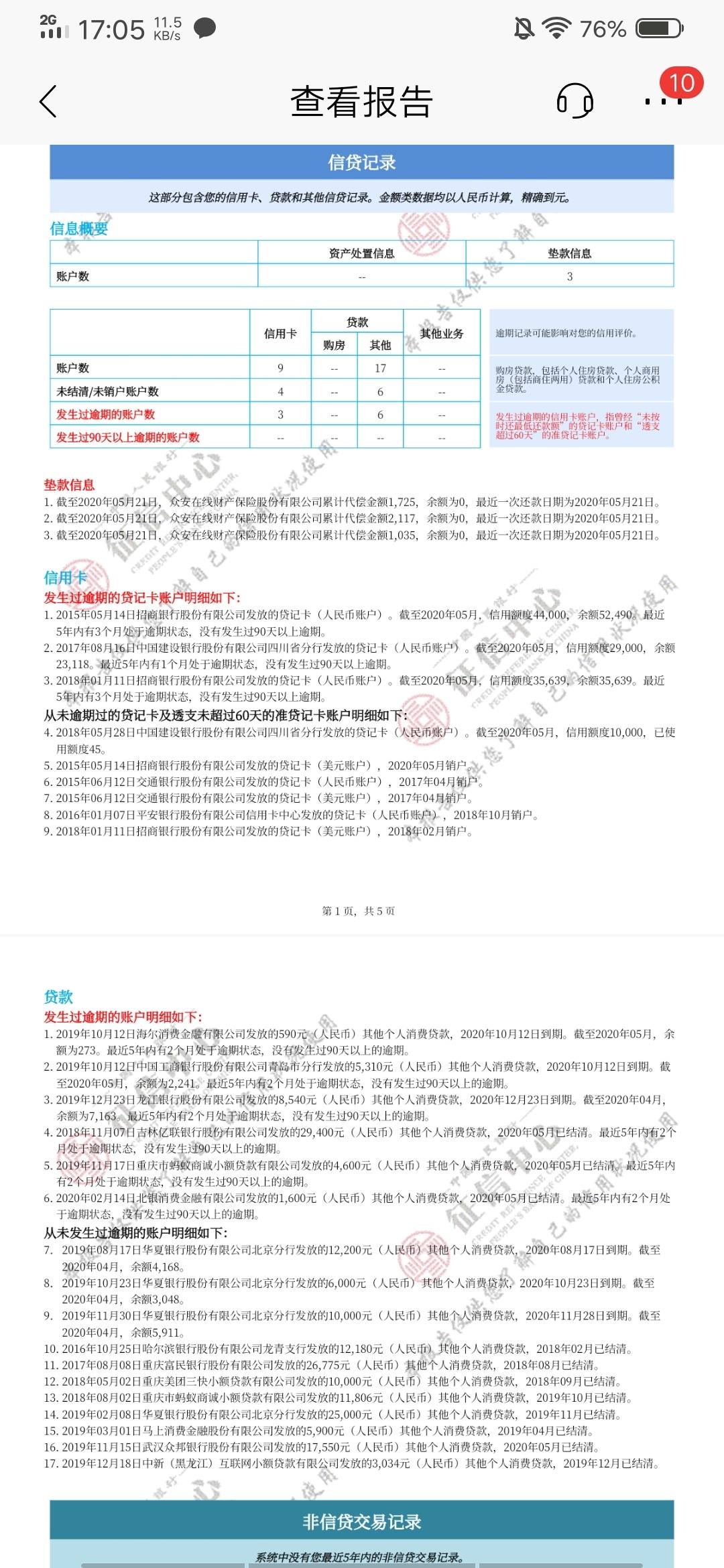 白条取现记录征信有没有 白条取现记录征信有没有显示