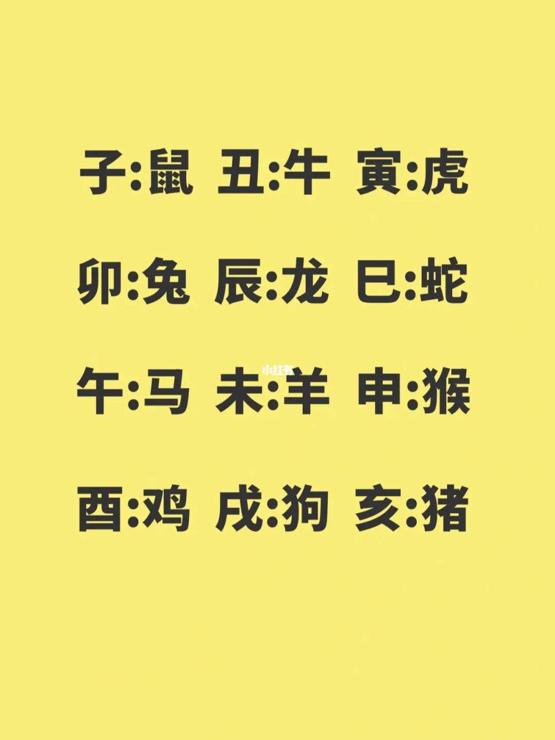 时辰十二生肖排名表 时辰对照表,十二生肖时辰对照表