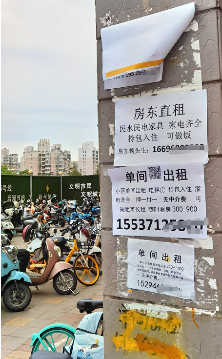 从一房难求到一客难求，郑州房东甚至摆摊求租｜城市租房大调查