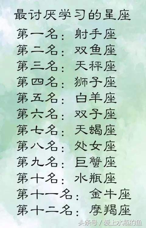 十二星座是什么名字(十二星座是什么名字怎么读)