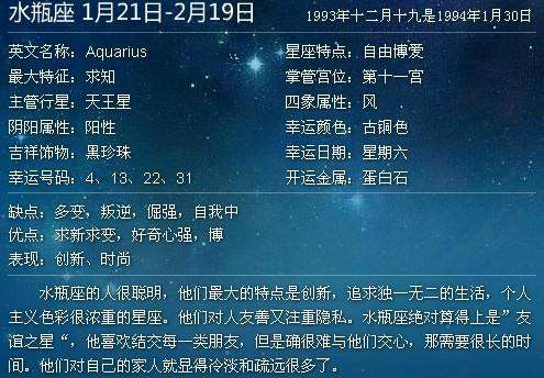 十二星座的生日日期表公历(十二星座的生日日期农历)