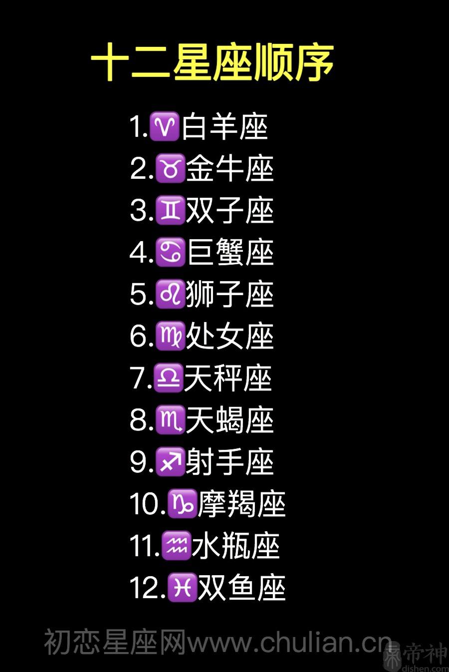 星座查询网(12星座查询表)