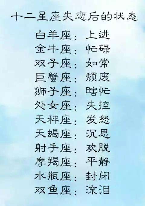 各个星座的名称(各个星座的名称和图片)