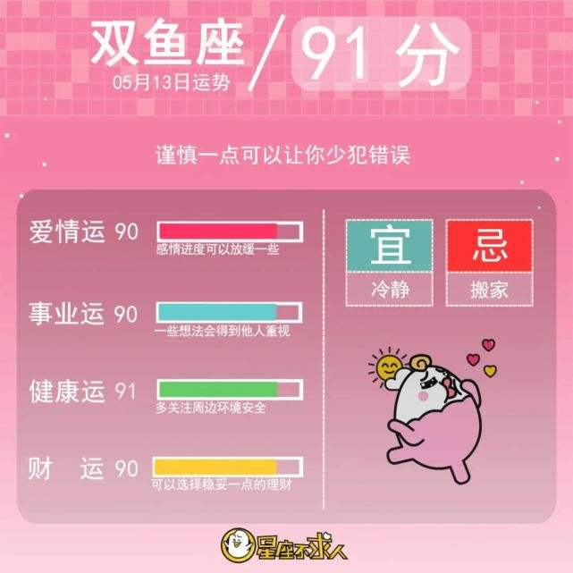 运势2017年5月13日(2016年3月5日出生的运势)