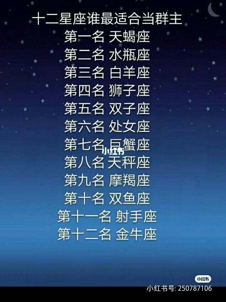 星座月份表12星座图片(十二星座的月份表图片高清)