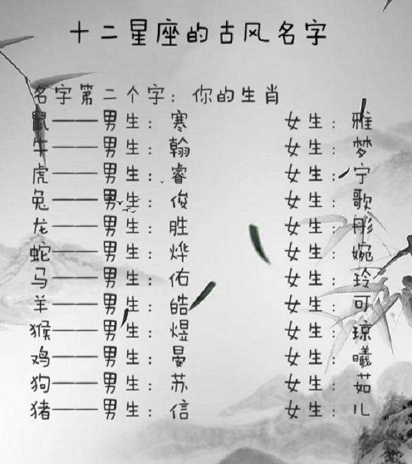 每个星座的名字叫什么(每个星座的名字叫什么英文)