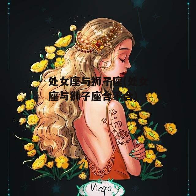 处女座与狮子座(处女座与狮子座合不合)